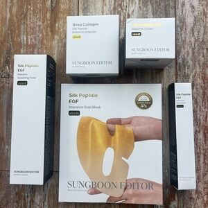 Sungboon Silk peptide golden glow set